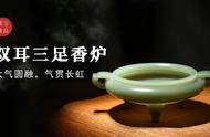 气贯长虹：双耳三足香炉与东北河磨料器皿的完美结合