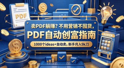 暴力变现！靠搬砖发个视频无脑撸金2000+！手把手教学，小白也能月入过万【揭秘】