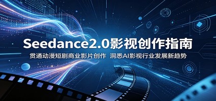 Seedance2.0影视创作指南：贯通动漫短剧商业影片创作，洞悉AI影视行业发展新趋势